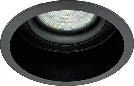 Wondlumi Projecteur Spot Encastrable GU10 Blanc,6x Cadre De Montage 68mm Avec Do
