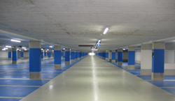 Parkeergarage verlichting