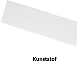Sigmalicht Lichtlijn Blindplaat 153cm Wit kunststof