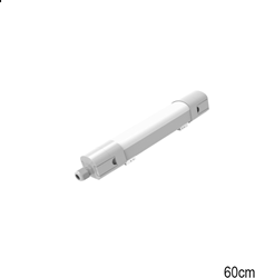 Waterdichte LED TL armatuur Advance Slim | IP65 60cm 18W 3000-4000-6000K 2500lm 3x1,5mm doorvoerbedrading | Sigmalicht